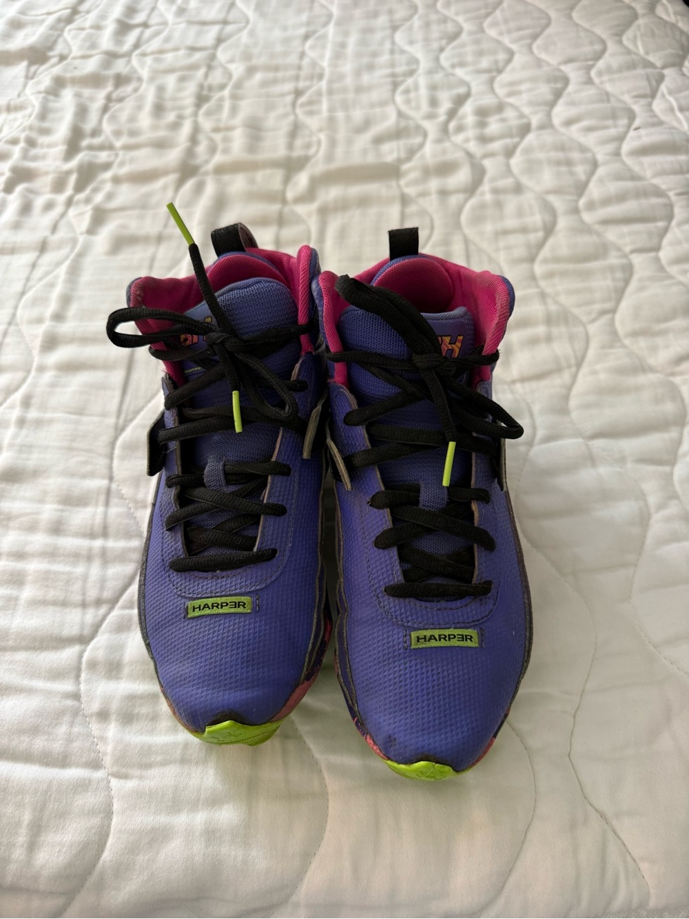 Harper Kids' Purple Baseball Cleats
